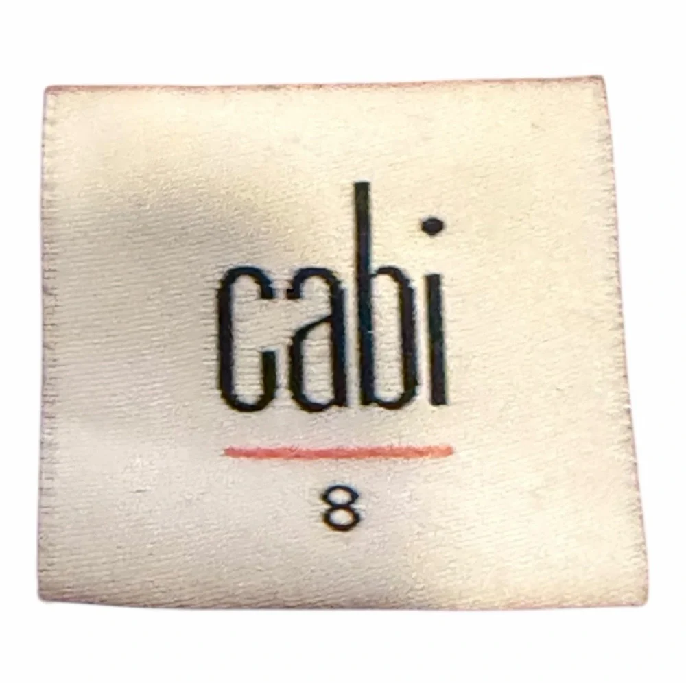 CAbi Red Ponte Knit Blazer Jacket Size 8‎ Tailored Career Layer